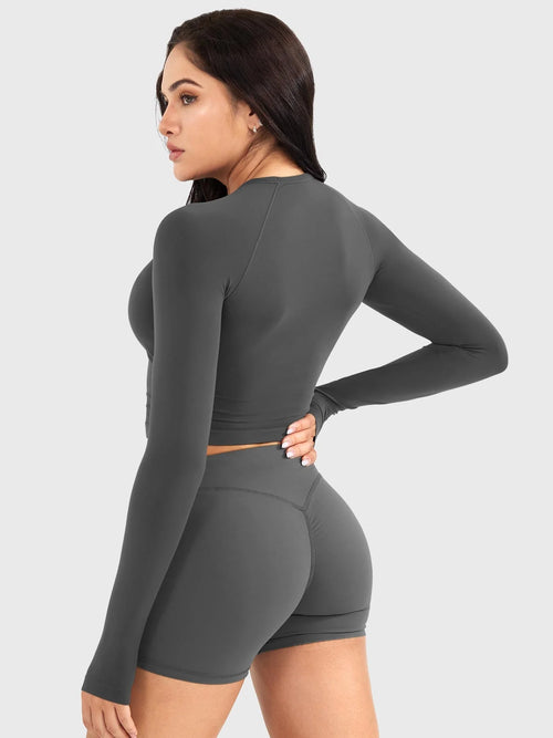 ENULA™ Corany Nahtloses Langarm Top